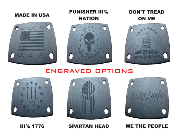 Custom Engraved Plate Designs (upgrade to plates you purchased)