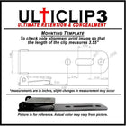 ULTICLIP3 - Ultimate Concealment Clip