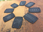 Laser Engraved Mounting Plates (NOT A MAGNET)